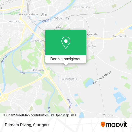 Primera Diving Karte