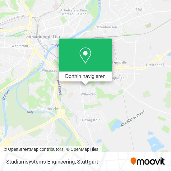 Studiumsystems Engineering Karte