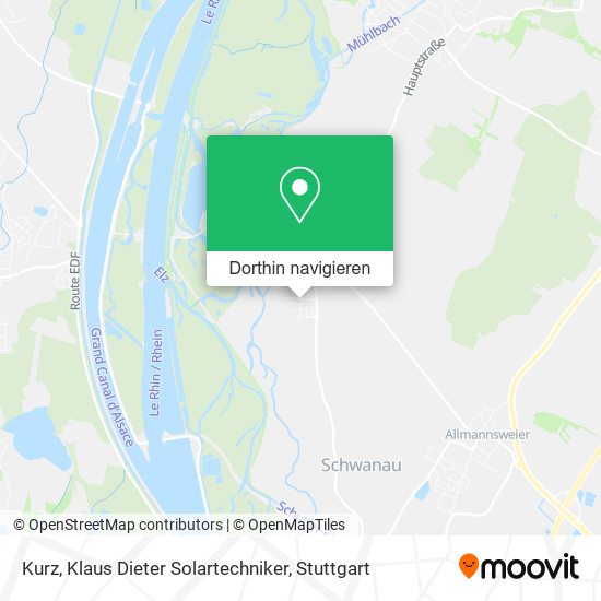 Kurz, Klaus Dieter Solartechniker Karte