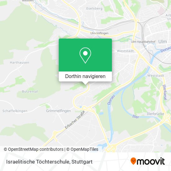 Israelitische Töchterschule Karte