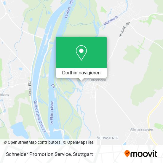 Schneider Promotion Service Karte