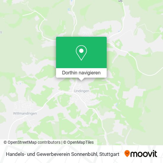 Handels- und Gewerbeverein Sonnenbühl Karte