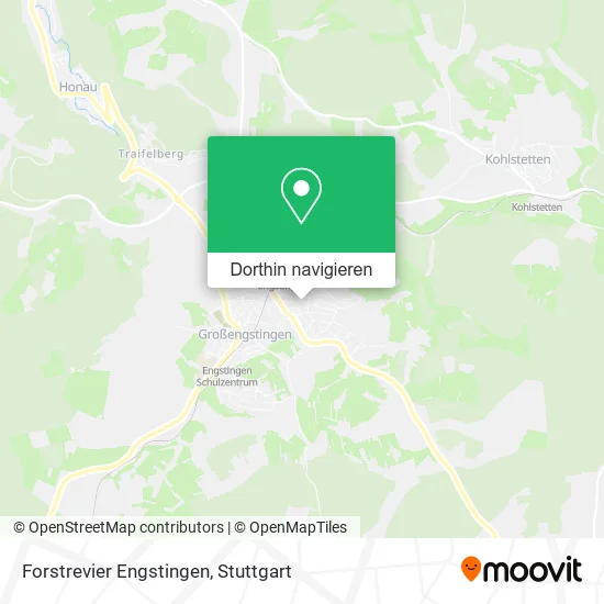 Forstrevier Engstingen Karte