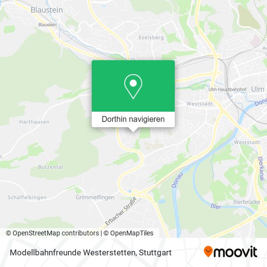 Modellbahnfreunde Westerstetten Karte