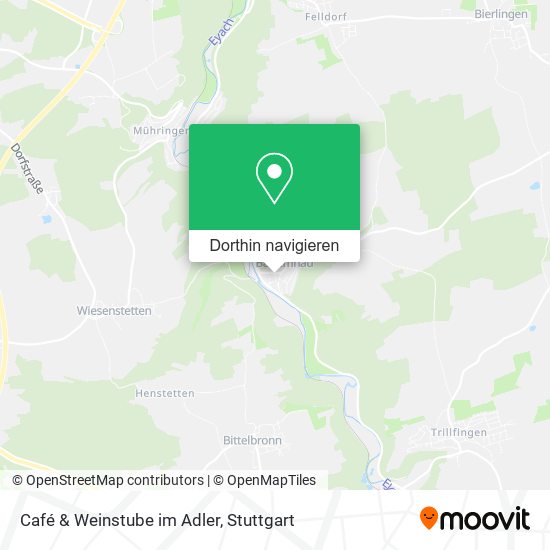 Café & Weinstube im Adler Karte