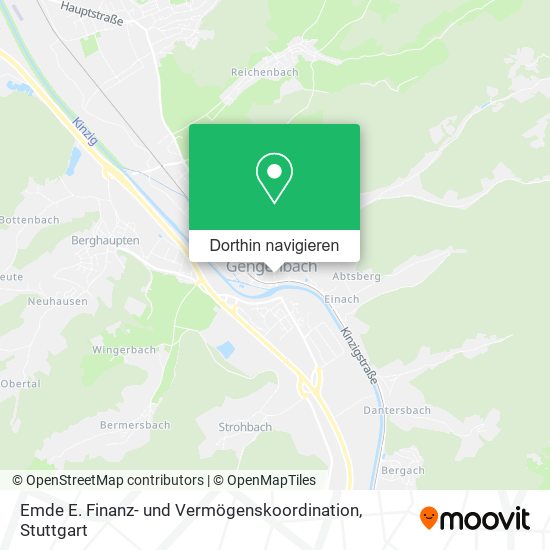 Emde E. Finanz- und Vermögenskoordination Karte
