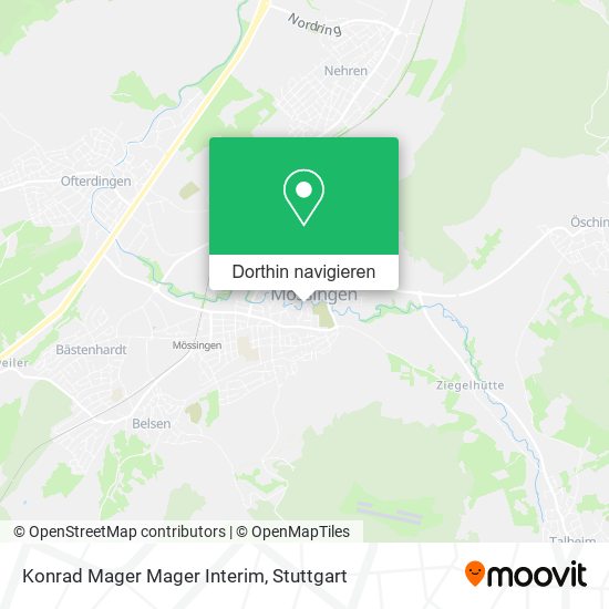 Konrad Mager Mager Interim Karte