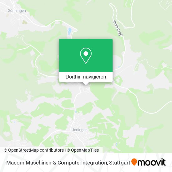 Macom Maschinen-& Computerintegration Karte