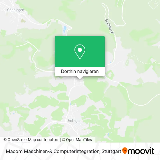 Macom Maschinen-& Computerintegration Karte