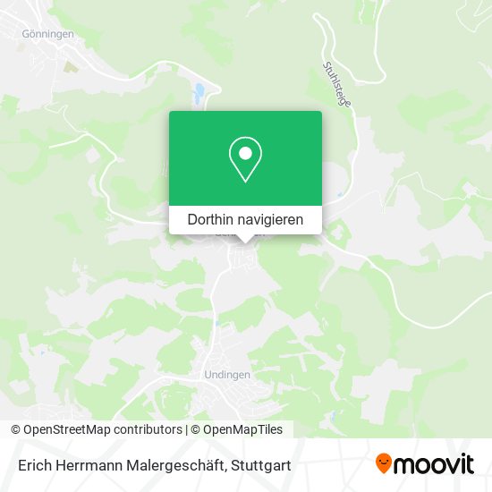 Erich Herrmann Malergeschäft Karte