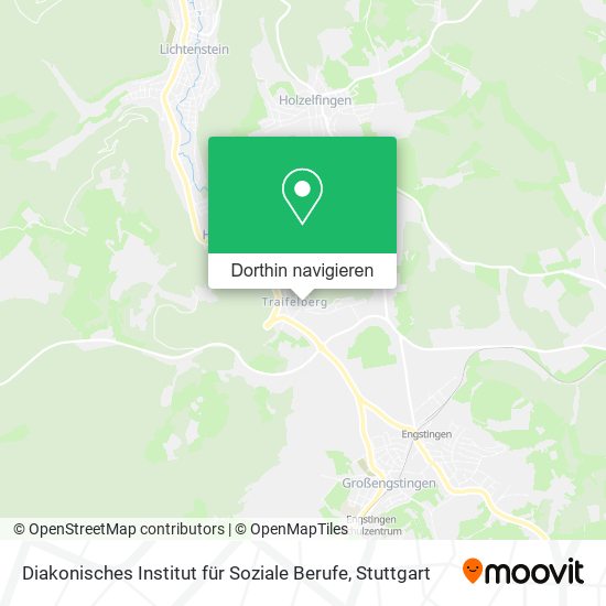 Diakonisches Institut für Soziale Berufe Karte