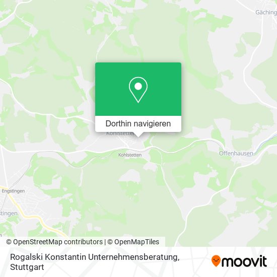 Rogalski Konstantin Unternehmensberatung Karte