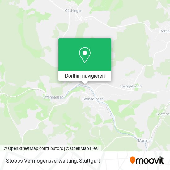 Stooss Vermögensverwaltung Karte