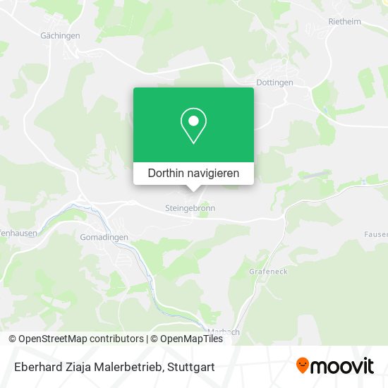 Eberhard Ziaja Malerbetrieb Karte