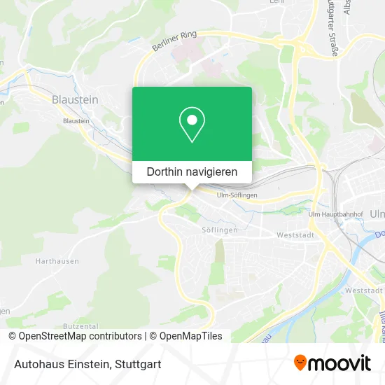 Autohaus Einstein Karte