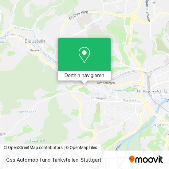 Gss Automobil und Tankstellen Karte