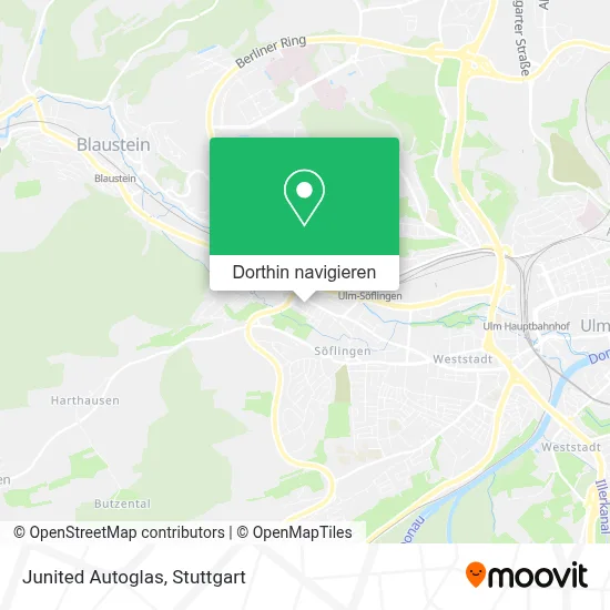 Junited Autoglas Karte