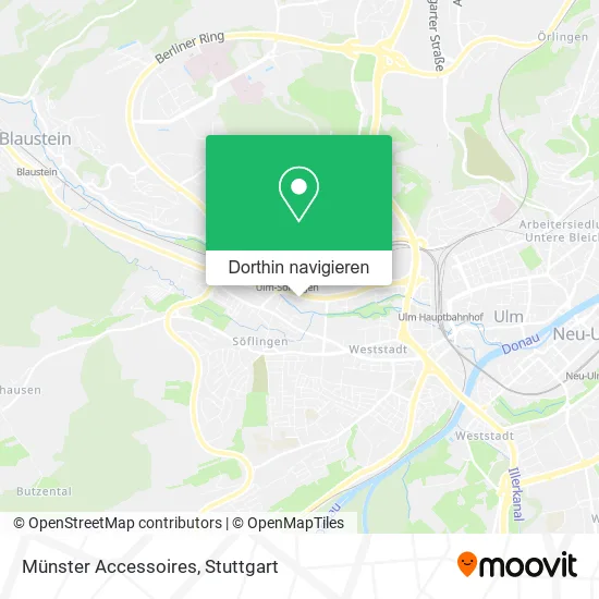 Münster Accessoires Karte