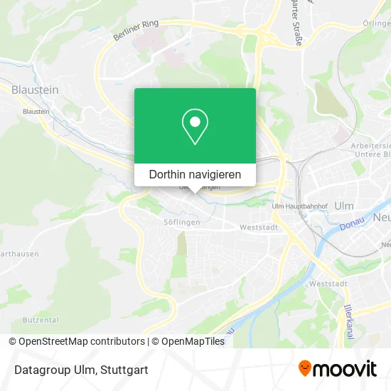 Datagroup Ulm Karte