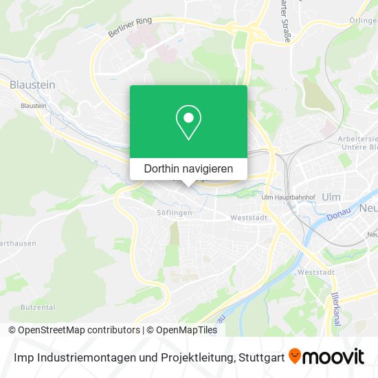 Imp Industriemontagen und Projektleitung Karte