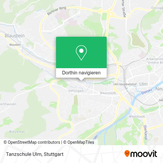 Tanzschule Ulm Karte