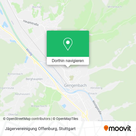 Jägervereinigung Offenburg Karte