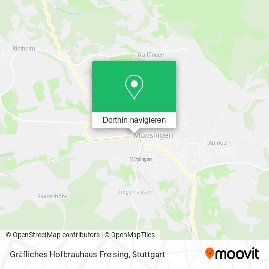 Gräfliches Hofbrauhaus Freising Karte