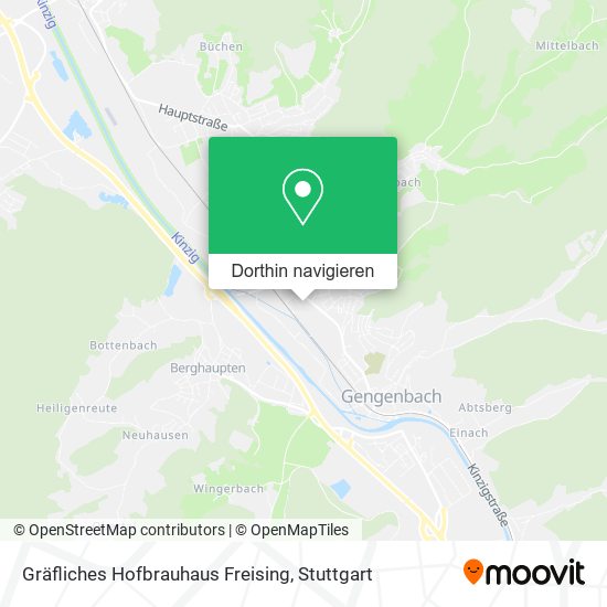 Gräfliches Hofbrauhaus Freising Karte