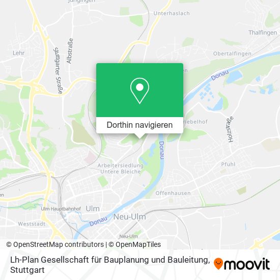 Lh-Plan Gesellschaft für Bauplanung und Bauleitung Karte