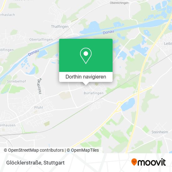 Glöcklerstraße Karte