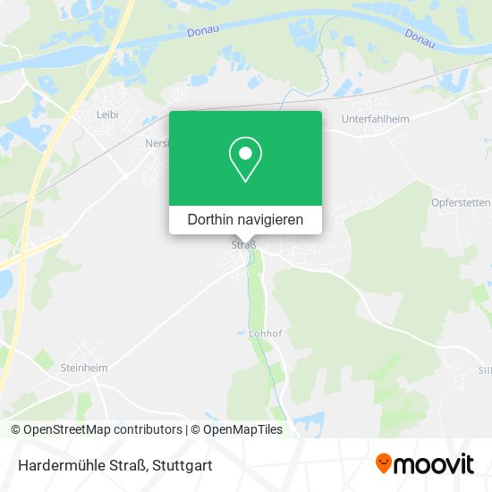 Hardermühle Straß Karte