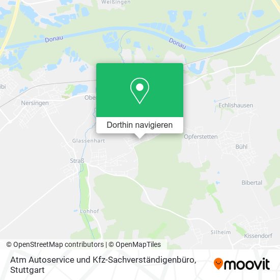 Atm Autoservice und Kfz-Sachverständigenbüro Karte