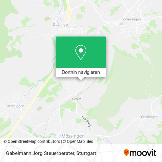 Gabelmann Jörg Steuerberater Karte