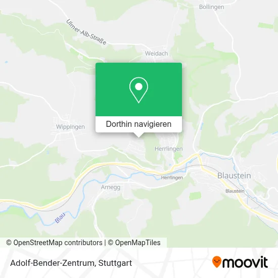 Adolf-Bender-Zentrum Karte