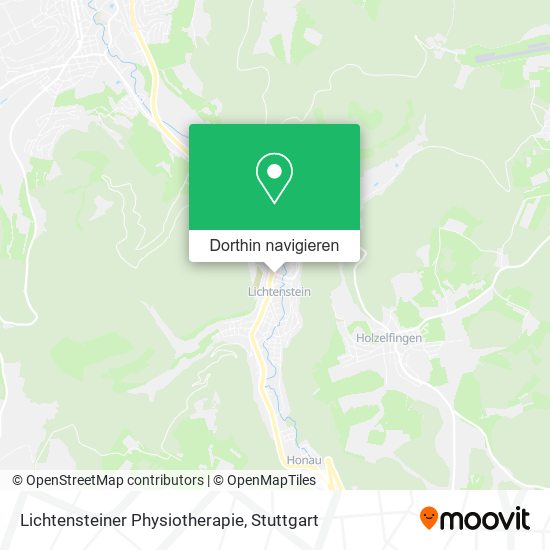 Lichtensteiner Physiotherapie Karte
