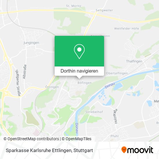 Sparkasse Karlsruhe Ettlingen Karte