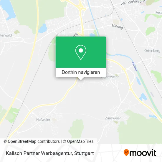 Kalisch Partner Werbeagentur Karte