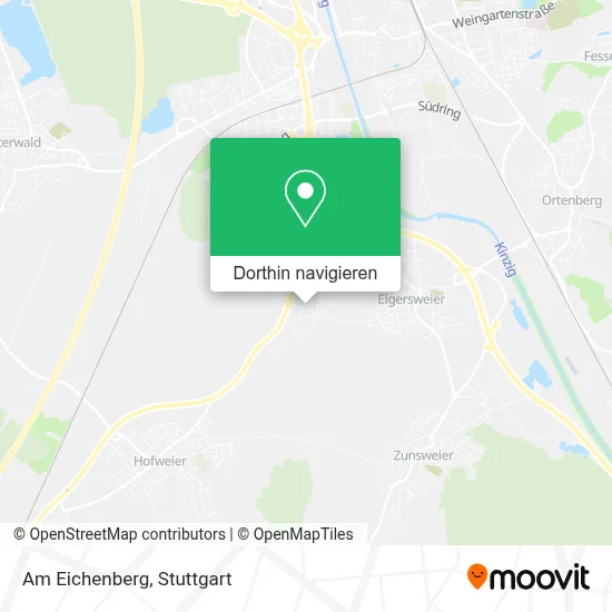 Am Eichenberg Karte