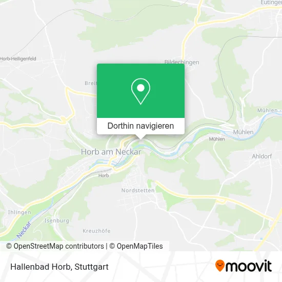 Hallenbad Horb Karte