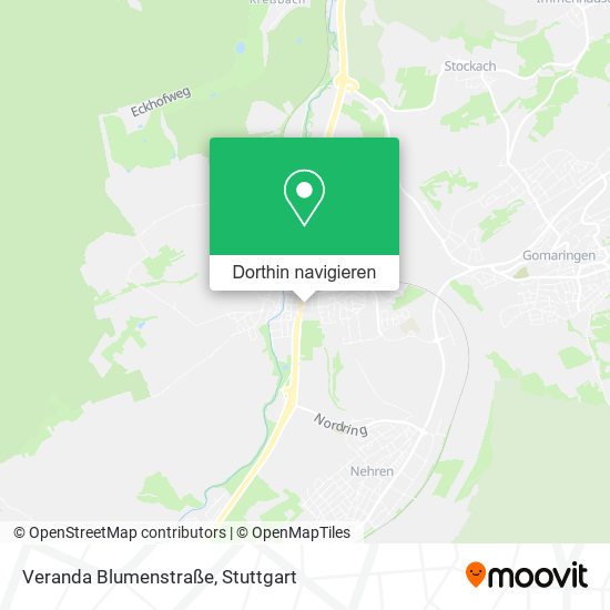 Veranda Blumenstraße Karte