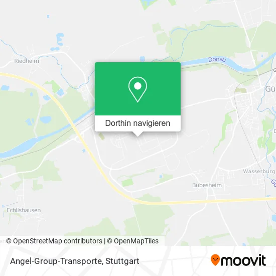 Angel-Group-Transporte Karte