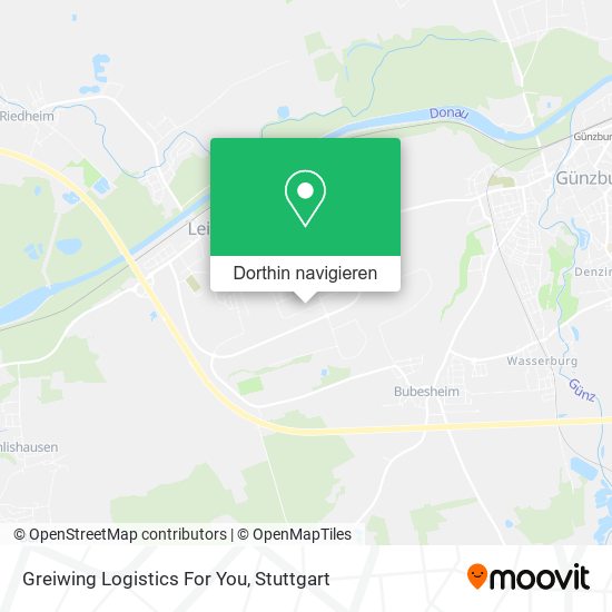 Greiwing Logistics For You Karte