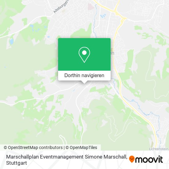 Marschallplan Eventmanagement Simone Marschall Karte