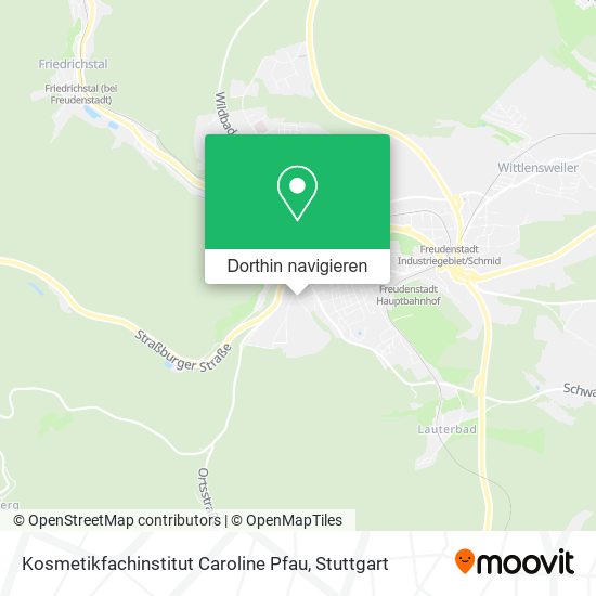 Kosmetikfachinstitut Caroline Pfau Karte