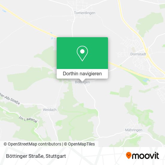Böttinger Straße Karte