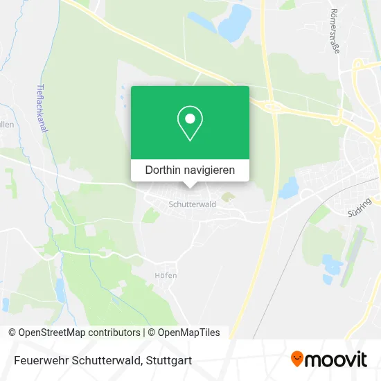 Feuerwehr Schutterwald Karte