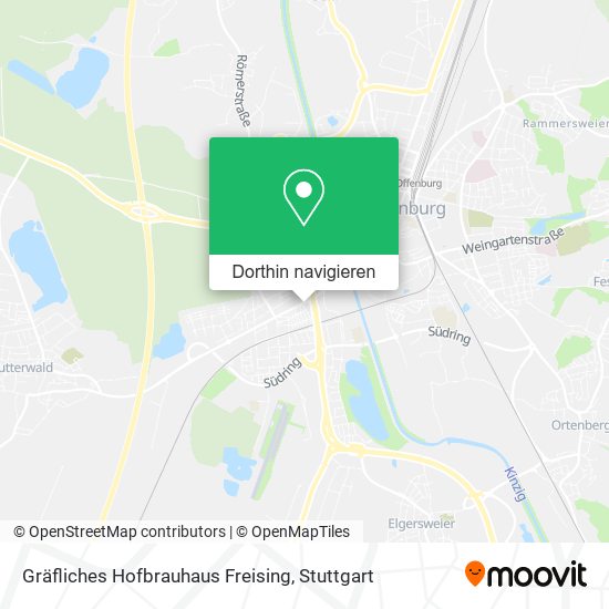 Gräfliches Hofbrauhaus Freising Karte