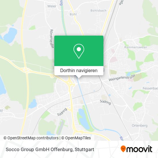 Socco Group GmbH Offenburg Karte