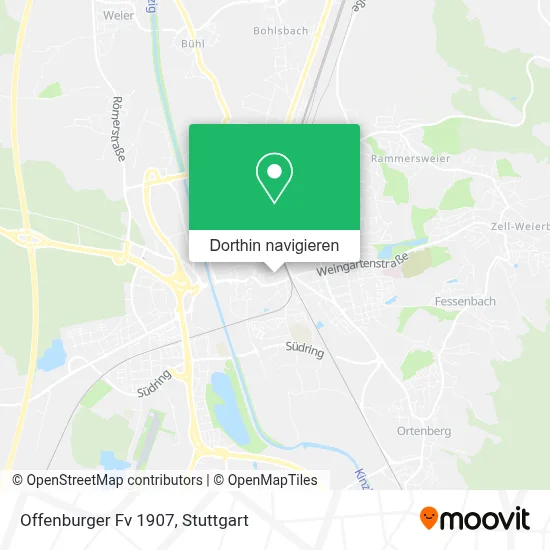 Offenburger Fv 1907 Karte