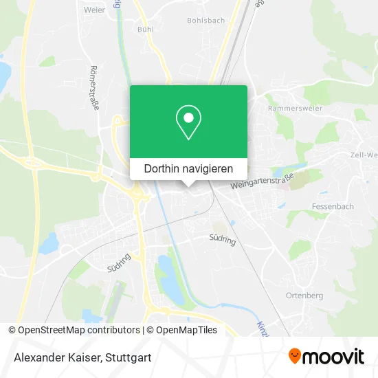 Alexander Kaiser Karte